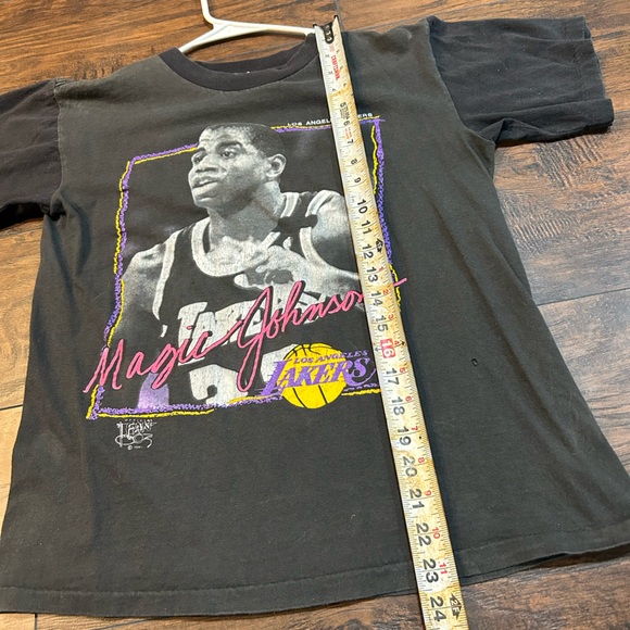 Magic Johnson Los Angeles Lakers Vintage T-Shirt - Picture 7 of 7